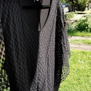 Shannon Ford NY Lace Poncho Top